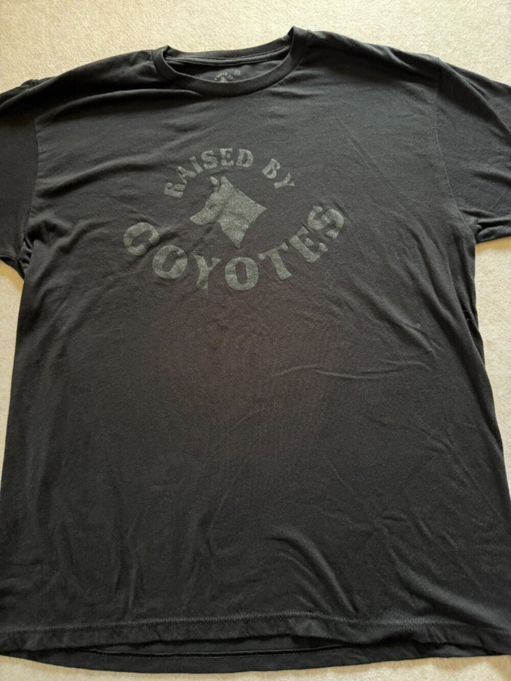 Raised By Coyotes Mens XL T Shirt 1034